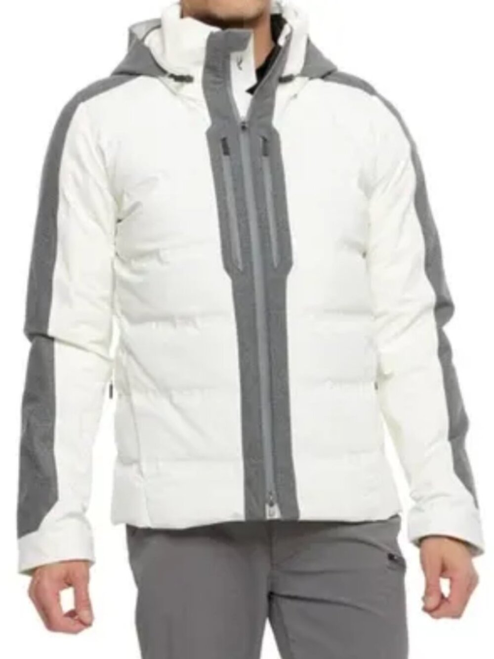 $1,499! NWT Men's KJUS Cosmo Coat Jacket Loro Piana - White - EU 48 US 38 Small